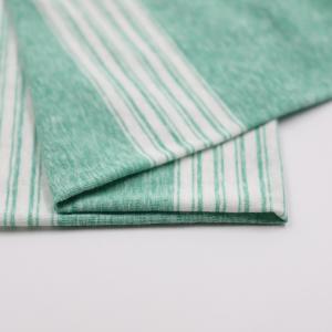 Quality Soft High Quality And Cozy Cotton ​Striped Material Fabric For T-Shirt wholesale