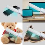 Travel daily disinfection handheld white Portable UV Disinfection Lamp