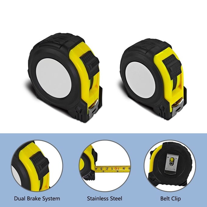 Sublimation Auto-Rectractable Steel Tape Measure For Sublimation Printing