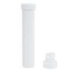 Plastic PP Tube with Spiral lid for the packaging of effervescent tablets