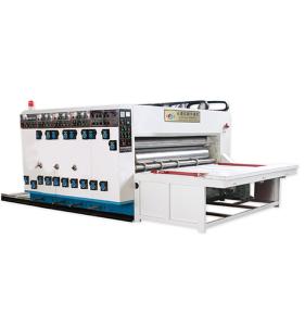 Quality Flexo Printing Slotting Die Cutting Machine , Carton Box Printing Machine wholesale