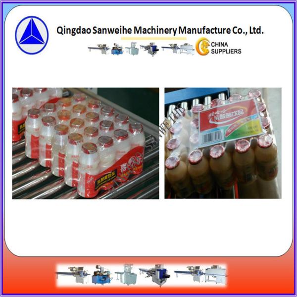 Collective Bottles Automatic Shrink Packaging Machine Plastic Bottle Shrink