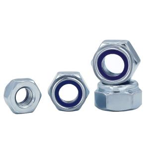 Quality Fastener DIN985 Metric Stainless Steel Hex Flange Nylon Lock Nut wholesale