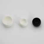 White Black Ball Screw 24mm 28mm Flip Top Lid