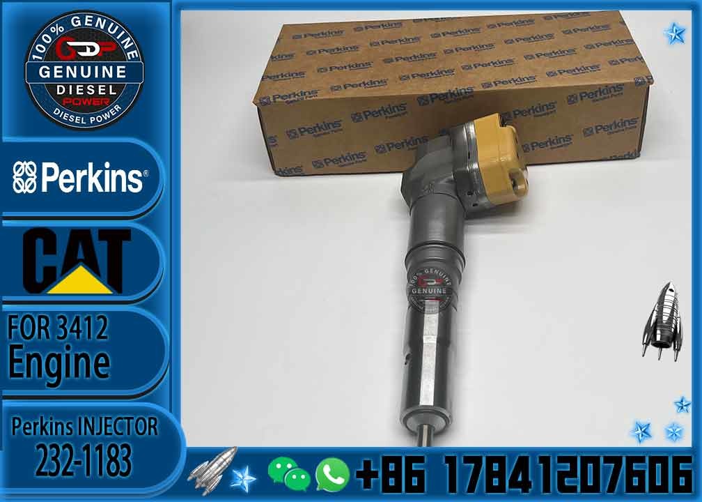 Fuel Injector 3412E 174-7526 1747526 For CAT 3412E Injector Diesel Engine 232-1183