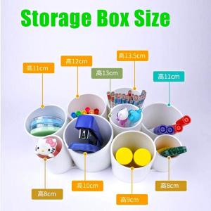 Quality Plastic Office Multifunction Storage Box Pen Holder Large Capacity wholesale