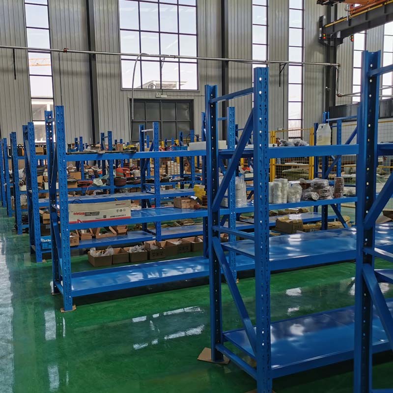 Indoor Warehouse Storage Racks Boltless Rack Metal Shelving Suitable For Many Places