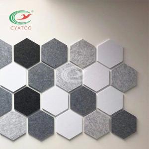 Quality Fire Proof Felt Wall Panels Odorless Decorative Acoustic Wall Covering wholesale