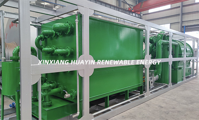 750kg Mini Plastic To Fuel Pyrolysis Machine For Trial