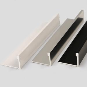 Quality SGS 6mm Aluminium Tile Trim Electrophoresis Aluminium Profile 6063 wholesale