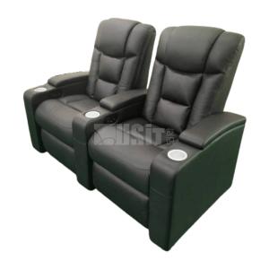 Quality Synthetic Leather Cinema Recliner Seats Movie Theater Sofa wholesale