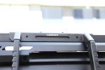 Stainless Steel Roof Rack Extension and Side Ladder for Jeep Wrangler JL Black