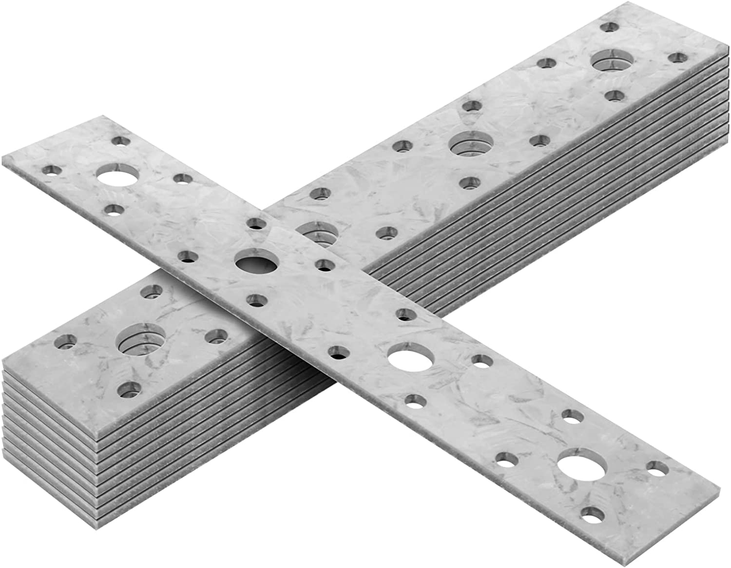 Galvanized Metal Fixing Bracket for Wood Repair Single-side Bracket 2-2.5mm Thickness