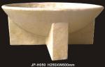 Hand Carved All Weather Sandstone Flower Pots Customized