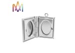 Souvenir Gift multicolor Book Shaped DIY Metal Charms 4g