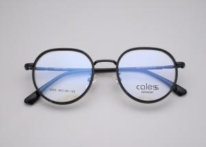 Quality Gold Metal Eyeglass Frames Men'S Sleek Metal Framework Glasses Lightweight For All Day wholesale