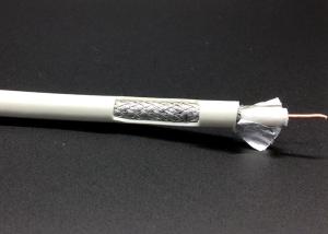 Quality RG6 U 75 Ohm Coaxial Cable Foam PE Dielectric OEM USA Standard TV Wire wholesale