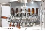 2000BPH -20000BPH Beer Bottle Filling Equipment 3 In 1 Good Sealing Performance