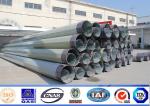16m 2500dan Galvanization Steel Tower Pole 90ft Africa Transmission Line Metal
