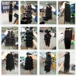 40 Inch Long Straight 100% Raw Hair Bundles 10A Brazilian Virgin Human Braiding