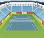 Anti Slip Acrylic Sports Court Green Synthetic Turf Wear Resistant