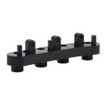 Customize PA66 Black Plastic Product Plastic Mould Design