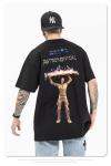 Streetwear Clothing Fashion Men'S Summer Loose Short Sleeve Cotton T Shirt With