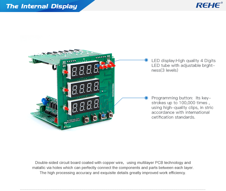 Hot-sale 96*96mm cheap low price Three Phase LED Multi-function Power Meter with RS485