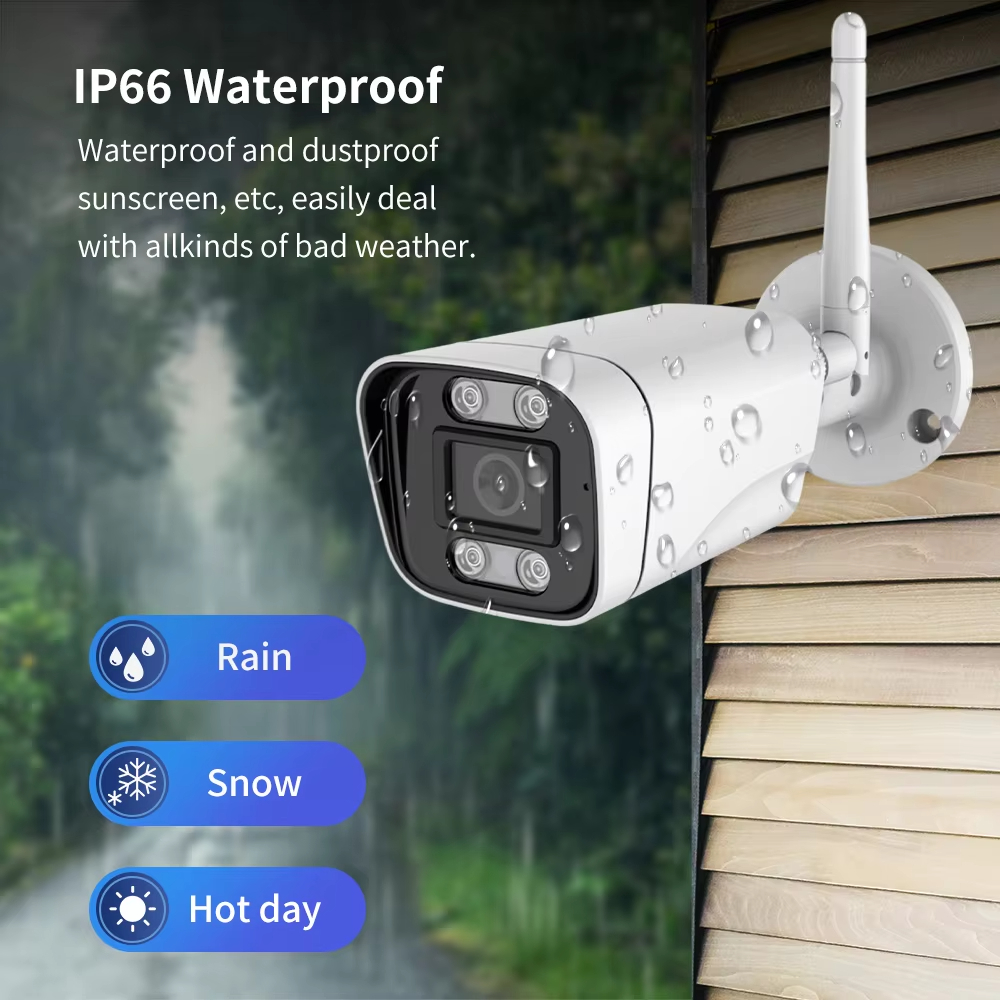 Outdoor Cctv Camera Wifi Tuya Smart Dual Light Outdoor Tuya Smart Camera CCTV Security Wifi IP Camera