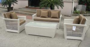 Quality wicker patio sofa set wholesale