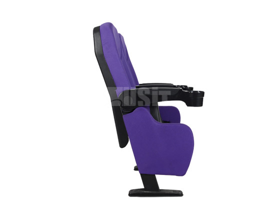Iron Metal Type Theater Room Seating 580mm C/C Dimension With Big Cup Holder