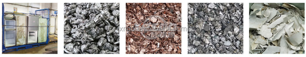 Large Capacity Metal Shredder Multi Crusher Metal Recycling Shredder
