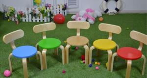 Quality birch bentwood kid/children chair E1 standard wholesale