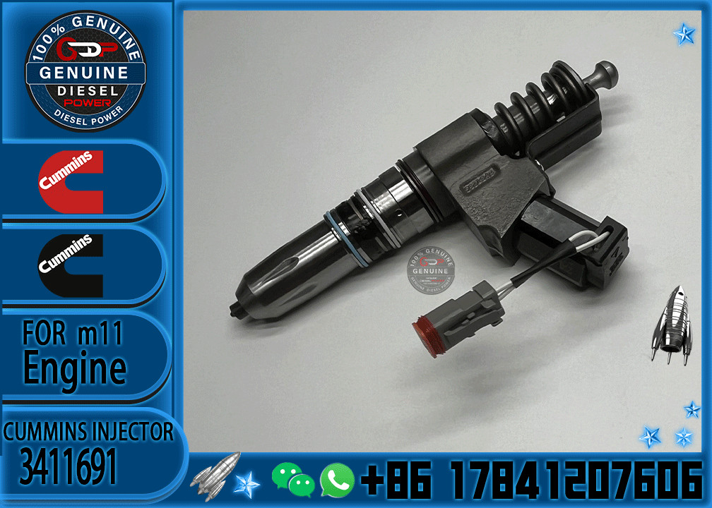 N14 Series Engine Common Rail Fuel Injector 4307516 3411691 3087560 3411765 for Cummins