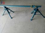 Mechanical Green Hydraulic Cable Drum Stand Reel Stand Galvanised 10KN - 50KN
