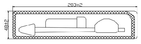 Irradiation Sterilized Disposable Endocervical Brush For Gynecological Exam