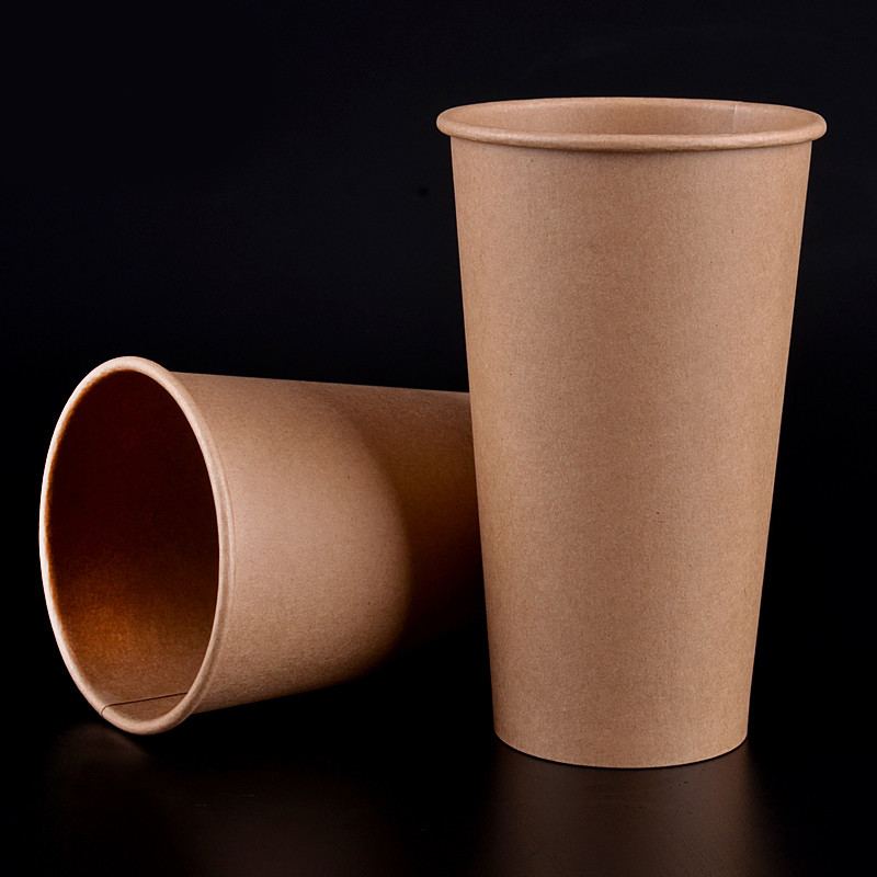 Custom Printed Eco Friendly Disposable Paper Cups High Quality Disposable Single Double Ripple Wall Paper Coffee Cups