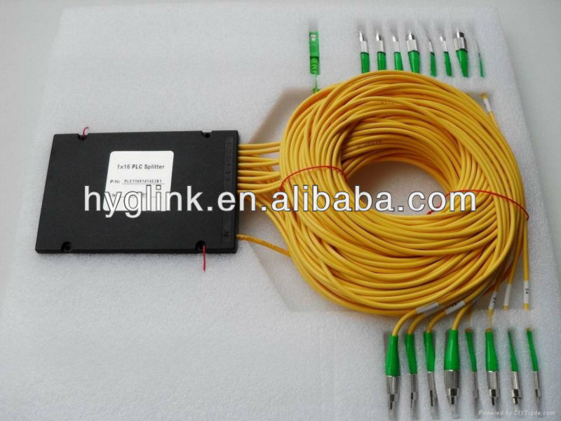 LSZH 1650nm 1x18 1x32 APC/UPC Fiber Optical Splitter