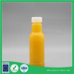 300 ml PP juce plastic bottle with lid in 38 open clear plastic juice bottles