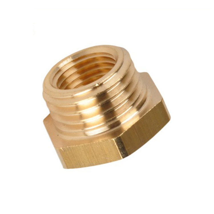 High Precision Brass CNC Turned Parts ANSI Machining Annealing T6 Ra3.2