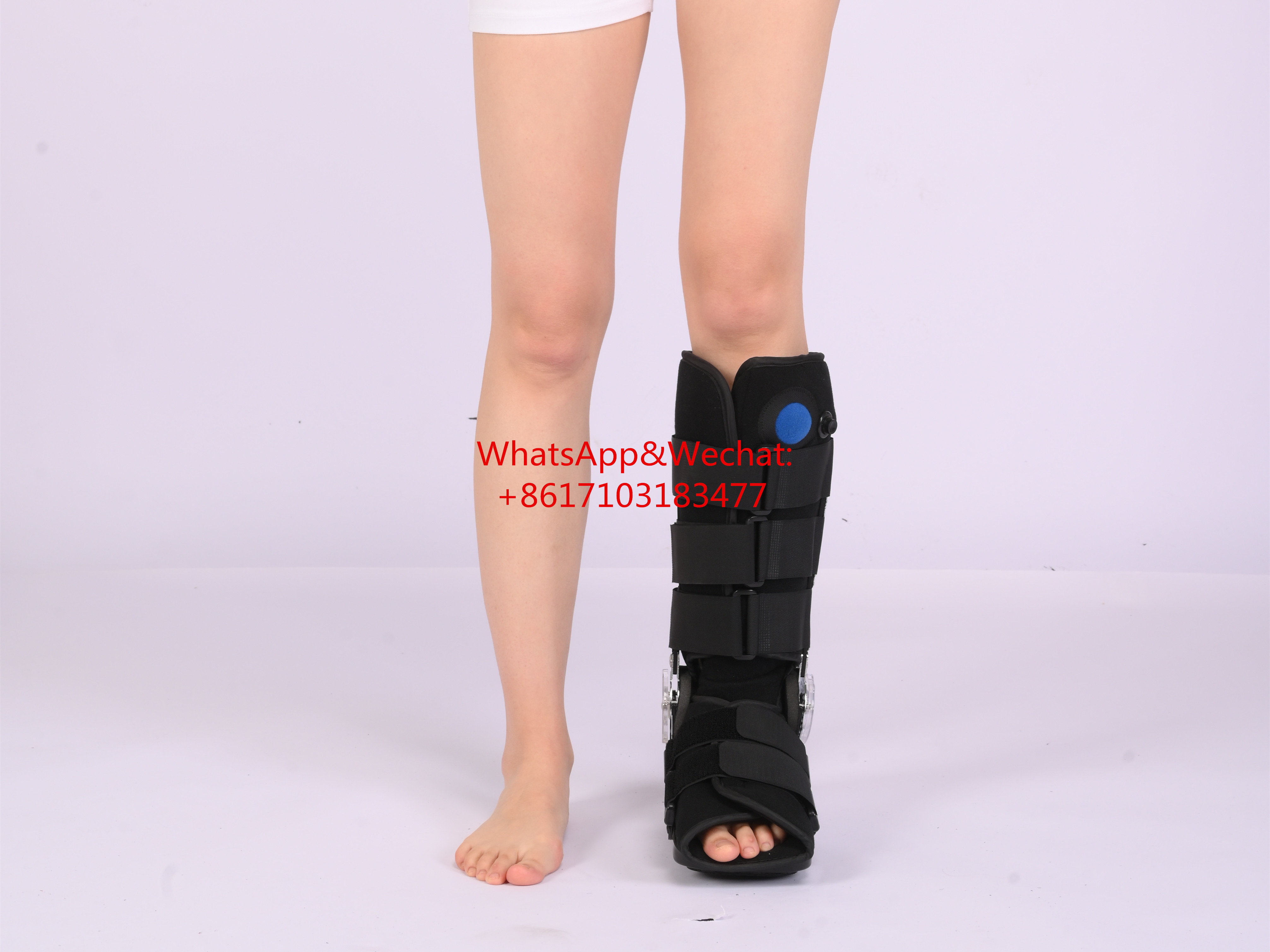 Adjustable Ankle Orthopedic Device with Inflatable Air Bag Walker Boot
