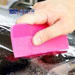 RoHS Durable Vinyl Wrap Scraper , Polyurethane PPF Squeegee Pink