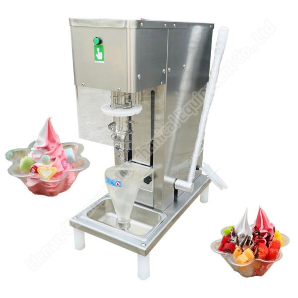 Swirl Drill Ice Cream Machine Yogurt Real Fruits Ice Cream Blender Fruit
