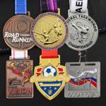 3D Custom Medals Metal Sports Medal 5-30cm with Lanyard Ribbon