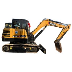 Quality Used SANY SY55Pro Mini Hydraulic Excavator 6 Ton Earth Moving Digger wholesale