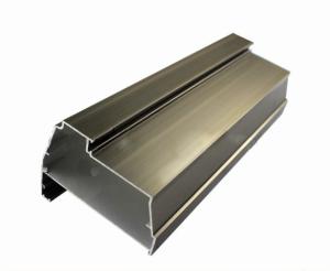 Quality Champagne Aluminium Alloy Profile For Solar Panel / Led Lamp wholesale