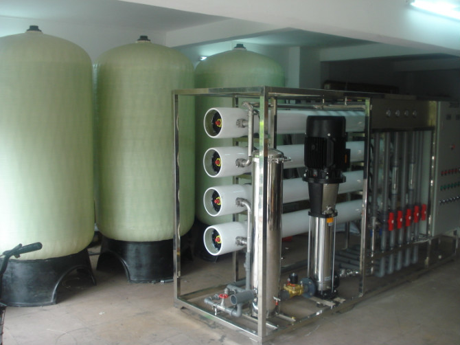Containerized Ro Water Purifier Plant 21m3hr For Commercial Use