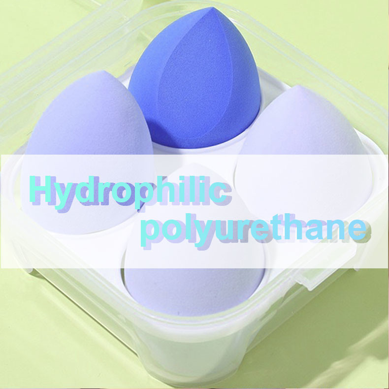 Private Label Face And Body Beauty Blender Hydrophilic Polyurethane