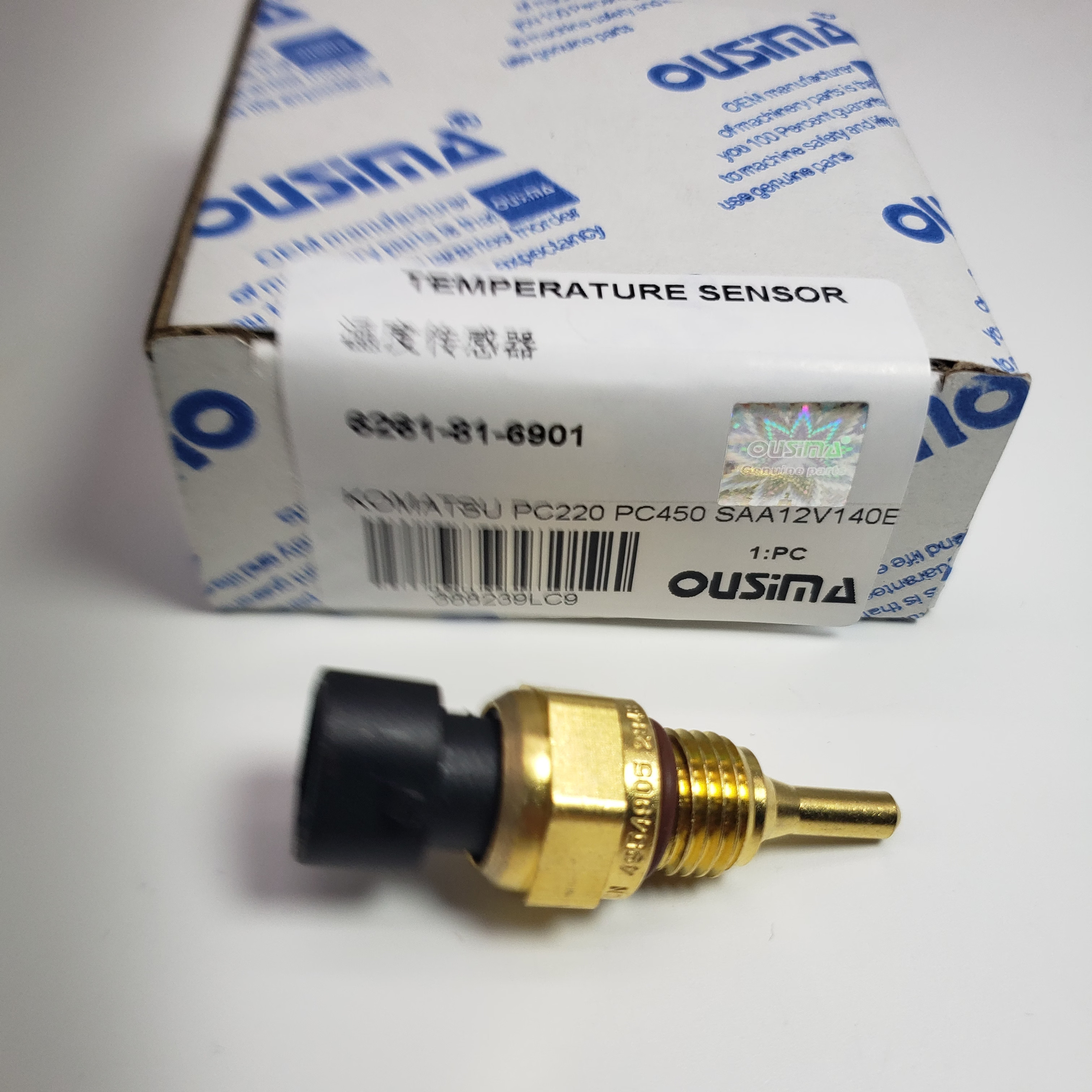Temperature Sensor 6261-81-6901 For KOMATSU PC200-8 PC300-8