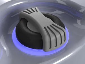 Quality LED Water Diverter Outdoor Spa Accessories , Usa Massage Hot Tub Whirlpool Spare Parts wholesale